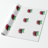 Juneteenth Cadeaupapier (Uitgerold)