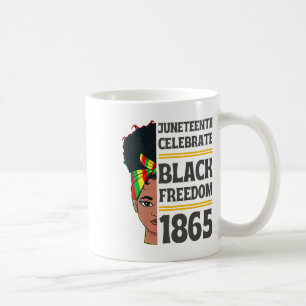 Juneteenth Celebrate Black Freedom 1865 Afrikaans Koffiemok