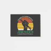 Juneteenth Celebrating Freedom Post-it® Notes (Voorkant)
