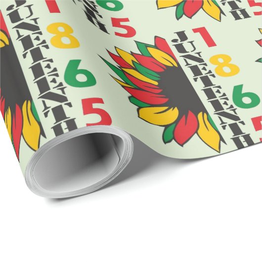 Juneteenth Celebration inpakpapier (Rol Hoek)