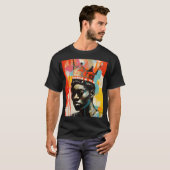 Juneteenth Celebration – Moderne culturele symboli T-shirt (Voorkant volledig)