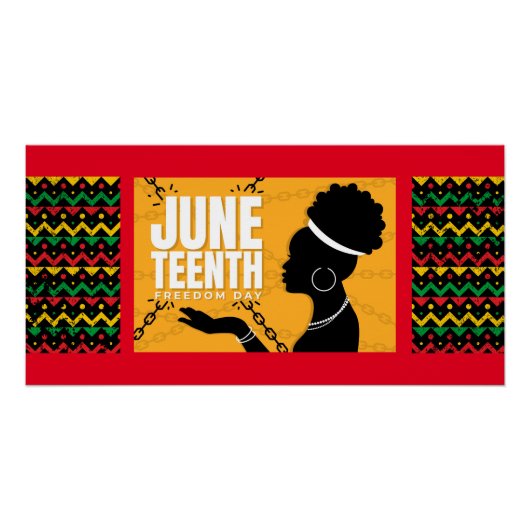Juneteenth Celebration Poster (Voorkant)