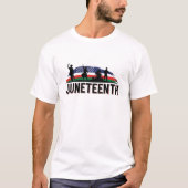 Juneteenth Celebration: Vibrant Art T-shirt (Voorkant)