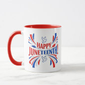 Juneteenth Celebratory Coffee Mug (11 oz.) Mok (Links)