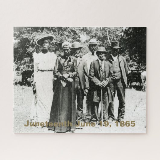 Juneteenth Day 1866: Viering van de Emancipatie Legpuzzel (Horizontaal)