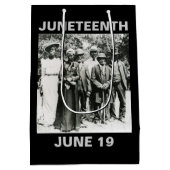 Juneteenth Day 1866: Viering van de Emancipatie Medium Cadeauzakje (Achterkant)