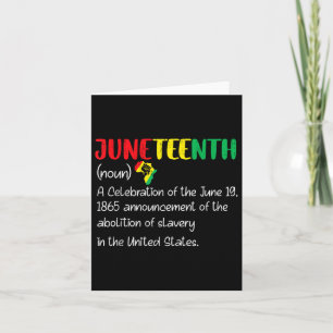 Juneteenth Definition 19 juni 1865 Vrijheid Afrika Kaart