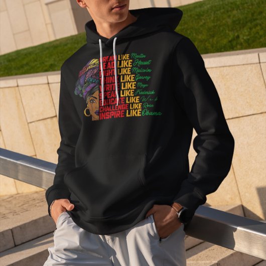 Juneteenth Dream Lead Fight like Black Freedom Hoodie