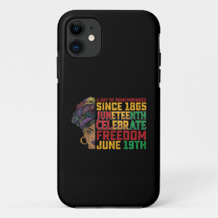 Juneteenth een dag van herinnering Zwarte vrijheid Case-Mate iPhone Case