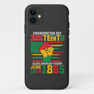 Juneteenth Emancipatie Dag Zwarte Amerikaanse Vrij Case-Mate iPhone Case