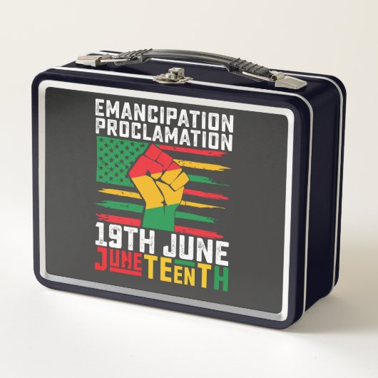 Juneteenth Emancipatie Proclamatie Zwarte Vrijheid (Voorkant)