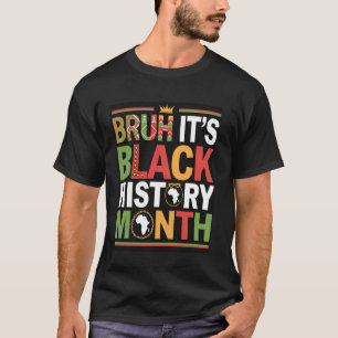Juneteenth-feestartikel Pan-Afrikaanse decoratie A T-shirt