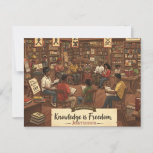 Juneteenth Film Night - Verhalen die ertoe doen Briefkaart