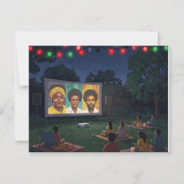 Juneteenth Film Night - Verhalen die ertoe doen Briefkaart