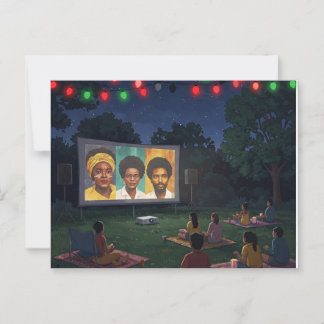 Juneteenth Film Night - Verhalen die ertoe doen Briefkaart