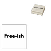 Juneteenth Free-ish Rubber Stamp Rubberstempel (Gestempeld)