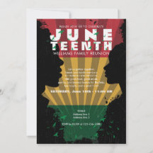 Juneteenth Freedom 1865 Zwart Geschiedenis Viering
