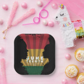 Juneteenth Freedom 1865 Zwart Geschiedenis Viering Papieren Bordje (Feest)