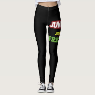 Juneteenth Freedom Black Emancipation Day Jean Bap Leggings
