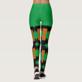 Juneteenth Freedom Celebration Afro Leggings (Achterkant)
