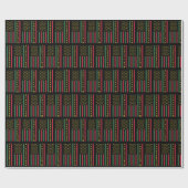 Juneteenth Freedom Celebration USA American Flag Cadeaupapier (Vlak)