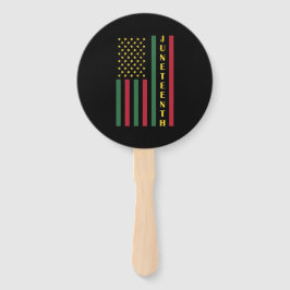 Juneteenth Freedom Celebration USA American Flag Handwaaier