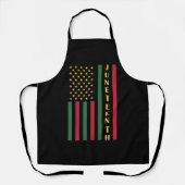 Juneteenth Freedom Celebration USA American Flag Schort (Voorkant)
