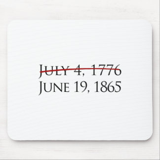 Juneteenth Freedom Day 19 juni Muismat