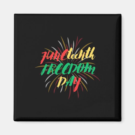 Juneteenth Freedom Day 2024 1 Magneet (Voorkant)