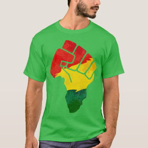 Juneteenth Freedom Day Freeish sinds 1865 Black PR T-shirt