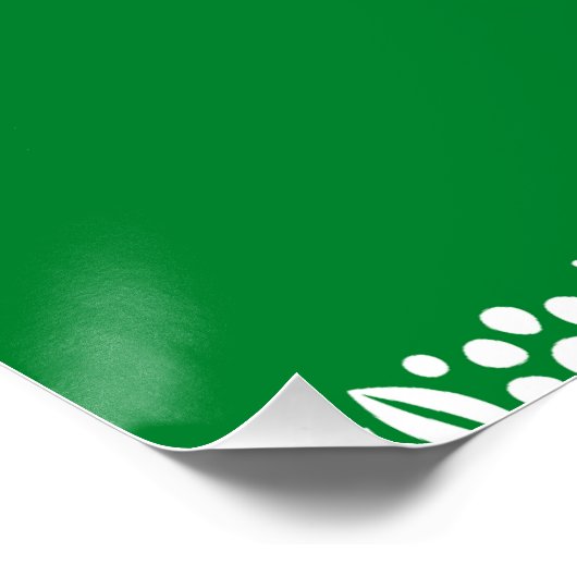 Juneteenth Freedom Day Stadsviering Fancy vlag Perfect Poster (Hoek)