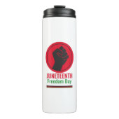 Juneteenth Freedom Day Thermosbeker (Voorkant)
