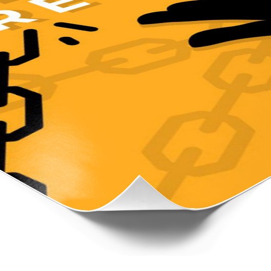 Juneteenth Freedom Glossy Poster (Hoek)