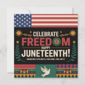 Juneteenth Freedom Kaart (Voorkant)