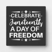 Juneteenth, Freedom of African American. Fotoplaat (Voorkant)