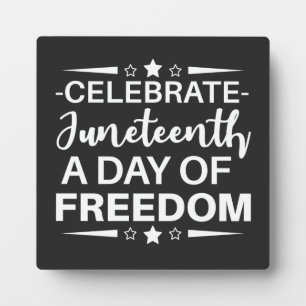 Juneteenth, Freedom of African American. Fotoplaat