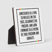 Juneteenth, Freedom of African American. Fotoplaat (Voorkant)