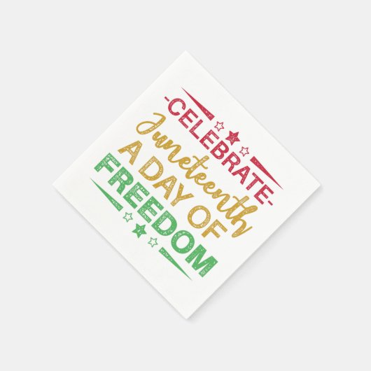 Juneteenth, Freedom of African American. Servet (Hoek)