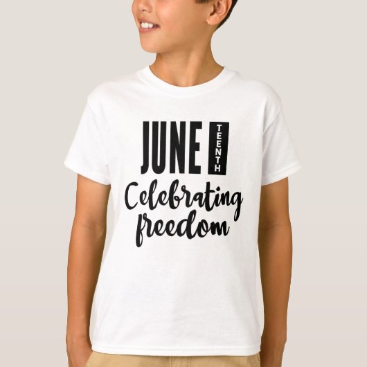 Juneteenth, Freedom of African American. T-shirt (Voorkant)