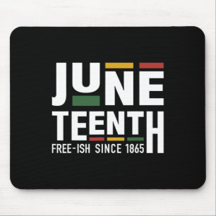 Juneteenth Freeish sinds 1865 voor zwarte Afrikaan Muismat