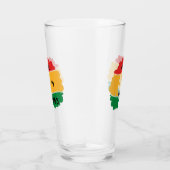 Juneteenth Glass - Afro Woman Glas (Rechts)