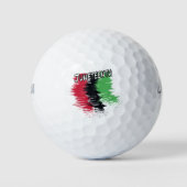 Juneteenth Golfballen (Voorkant)