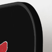 Juneteenth Grote Loc'd Energie Zwarte Vrijheid Pickleball Paddle (Links Detail)