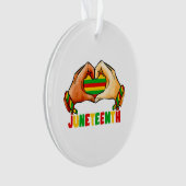 Juneteenth Hart Juneteenth Hart  Ornament (voorkant)