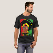 Juneteenth Herinnert mijn ankers zwarte vrijheid T-shirt (Voorkant volledig)