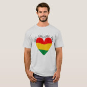 Juneteenth Hoop - Zwarte Geschiedenis T-shirt (Voorkant volledig)