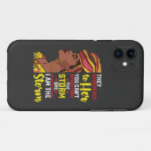 Juneteenth Ik Ben De Storm Melanin Zwart Meisje Case-Mate iPhone Case (Achterkant (horizontaal))