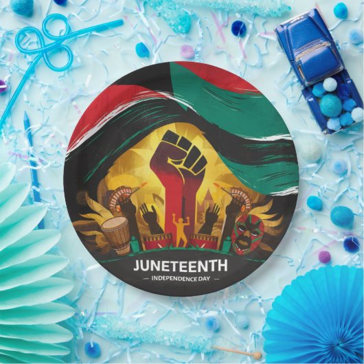 Juneteenth Independence Day Papieren Bordje (Feest)