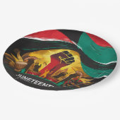 Juneteenth Independence Day Papieren Bordje (Gekanteld)