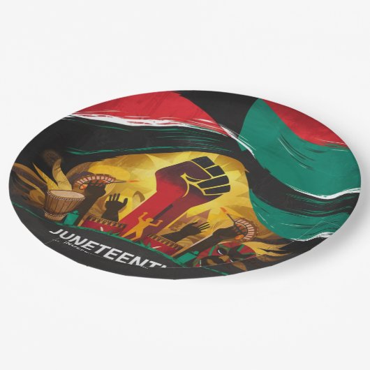 Juneteenth Independence Day Papieren Bordje (Gekanteld)